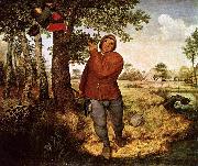 Pieter Bruegel the Elder Peasant and the Nest Robber painting